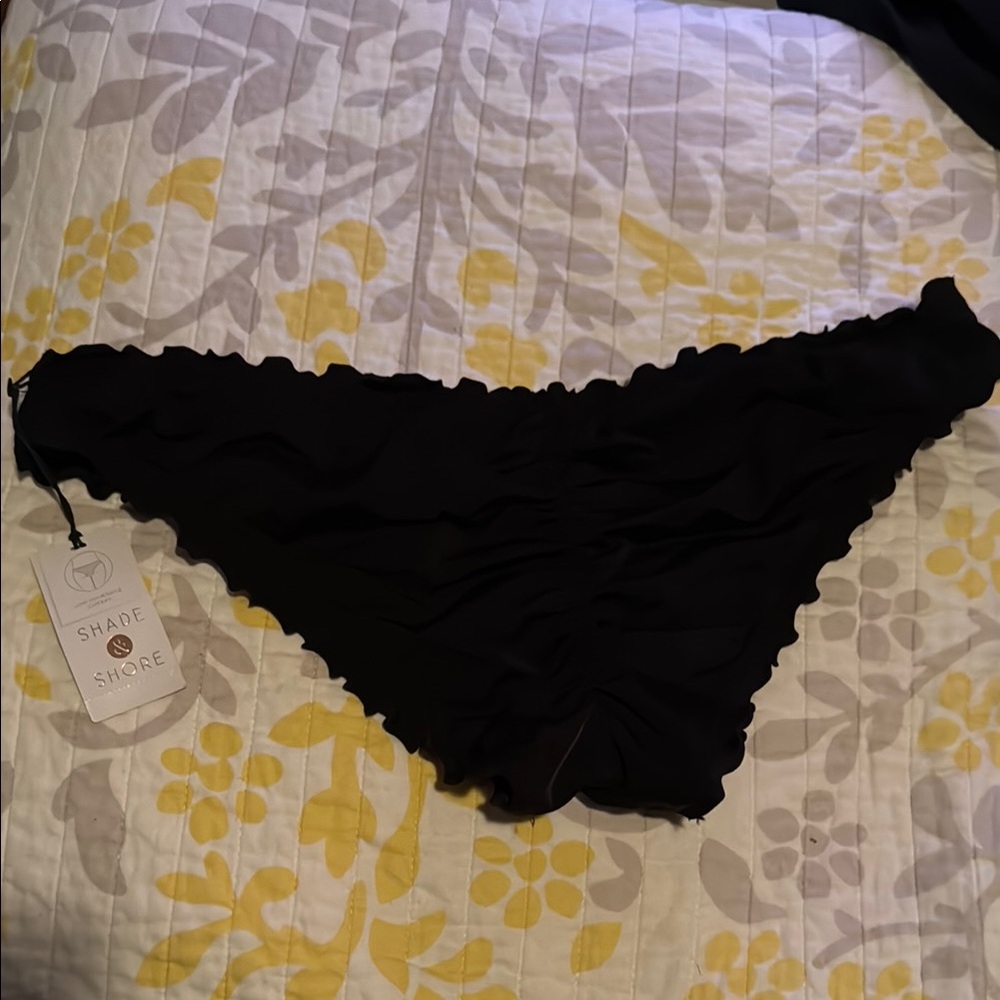 Shade & Shore Black Bikini Bottom